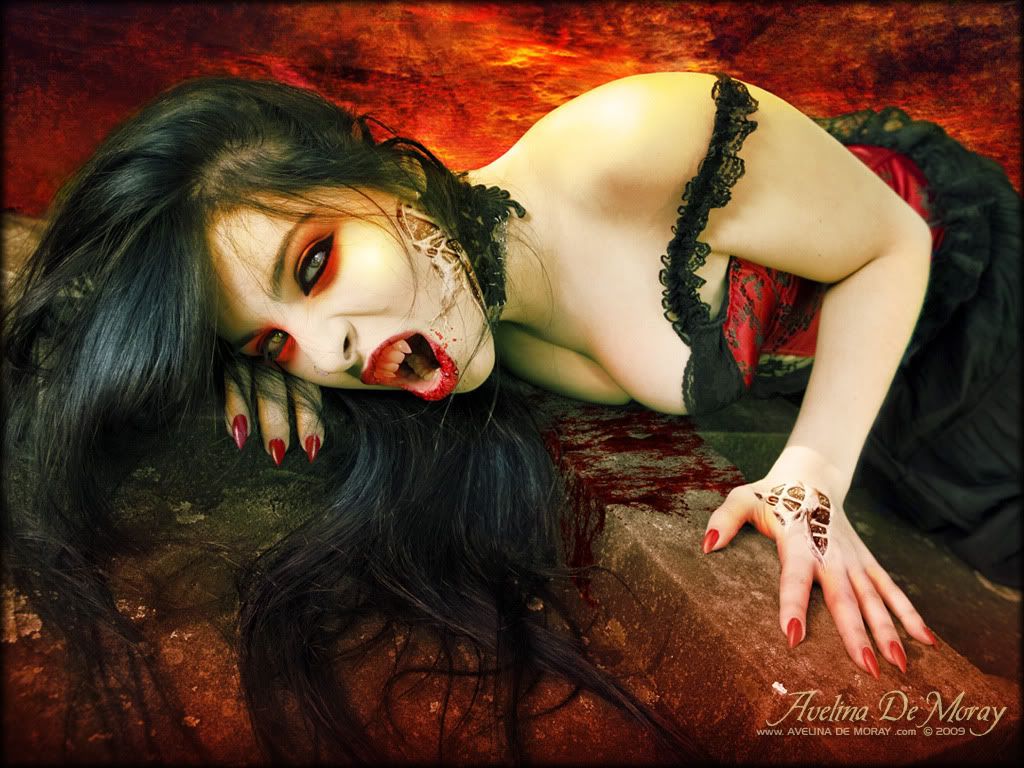 Vampire Art Poster Pictures, Images and Photos