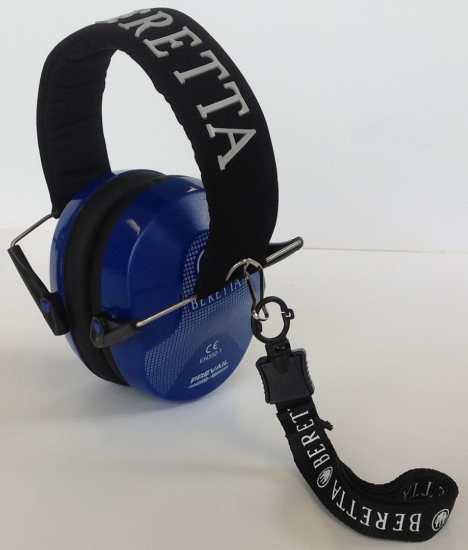 Beretta Ear Muffs Hearing Protection Low Profile earmuffs BLUE CF10254 eBay