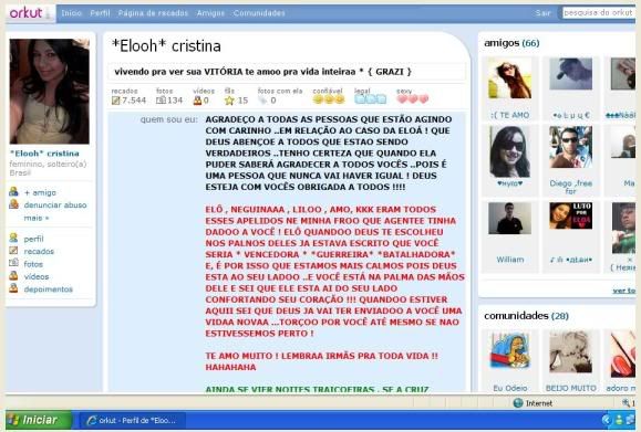 orkut de eloa character