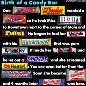 birth of candy