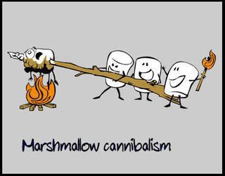 marshmellows.. lol