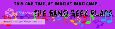 The Band Geek Place banner