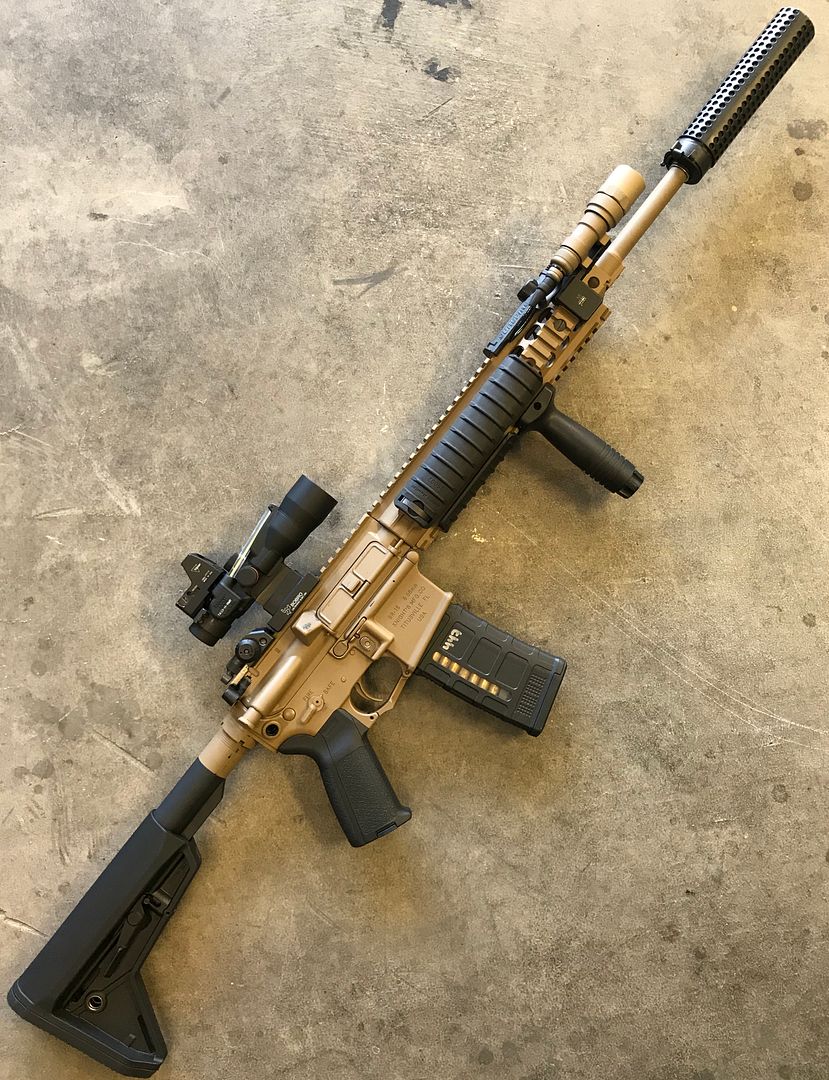 KAC factory taupe legacy SR-15 - AR15.COM